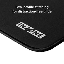 Load image into Gallery viewer, Sony INZONE Mat-D Speed-Type Large Cloth Gaming Mousepad, 480x400mm, Low Friction, Non-Slip Rubber Base, Edge Stitched, 4mm Thickness, Developed with Fnatic