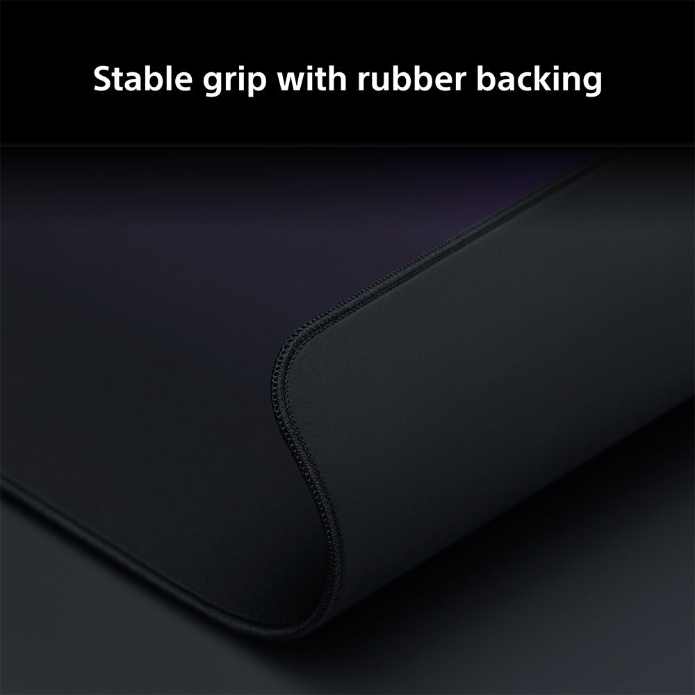 Sony INZONE Mat-D Speed-Type Large Cloth Gaming Mousepad, 480x400mm, Low Friction, Non-Slip Rubber Base, Edge Stitched, 4mm Thickness, Developed with Fnatic