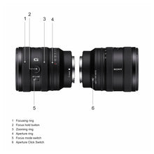 Load image into Gallery viewer, Sony E Mount FE 16-25mm F2.8 G I Full Frame Lens (SEL1625G) | Smallest & Lightest | Wide-Angle Zoom Lens | High Resolution & Bokeh