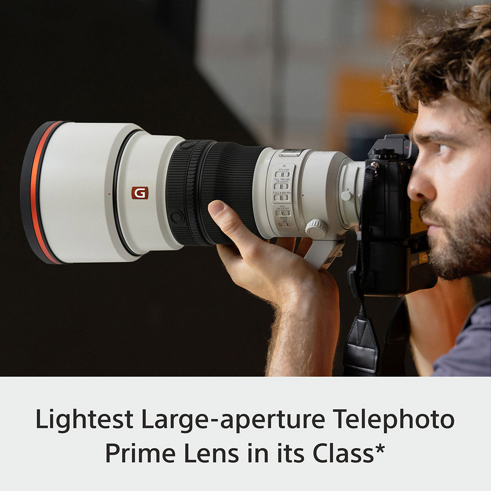 Sony E Mount FE 300mm F2.8 GM OSS Full-Frame Lens (SEL300F28GM) | Telephoto Lens| Large-Aperture Lens