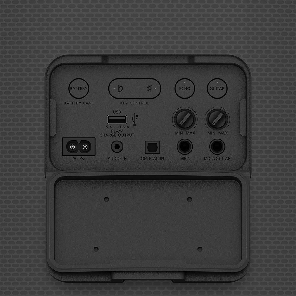 Sony SRS-XV800 X-Series Wireless Portable Bluetooth Karaoke Party Speaker IPX4 Splash-Proof with 25 Hrs Battery,TV Sound Booster,Built-in Handle & Wheels, Omnidirectional Sound and Ambient Lights