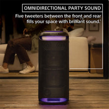 Load image into Gallery viewer, Sony SRS-XV800 X-Series Wireless Portable Bluetooth Karaoke Party Speaker IPX4 Splash-Proof with 25 Hrs Battery,TV Sound Booster,Built-in Handle &amp; Wheels, Omnidirectional Sound and Ambient Lights