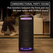 Load image into Gallery viewer, Sony SRS-XV800 X-Series Wireless Portable Bluetooth Karaoke Party Speaker IPX4 Splash-Proof with 25 Hrs Battery,TV Sound Booster,Built-in Handle & Wheels, Omnidirectional Sound and Ambient Lights