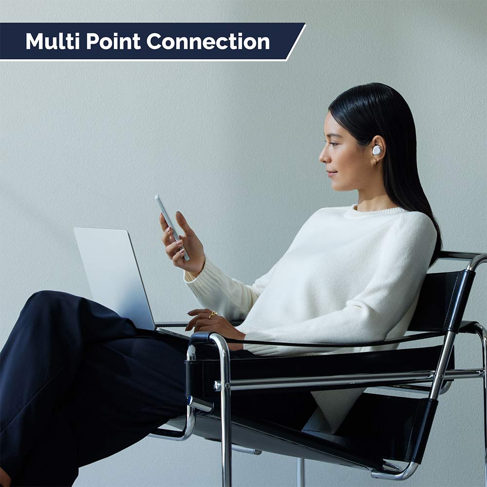 Sony WF-C710N Dual Noise Cancellation Wireless Bluetooth Earbuds with Mic, TWS, High Quality Call with AI, 30 Hrs Battery, Quick Charge