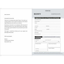 Load image into Gallery viewer, SONY AUDIO +1 Year Extended Warranty-ANC Platinum