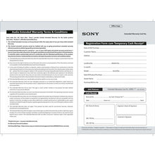 Load image into Gallery viewer, SONY AUDIO +1 Year Extended Warranty-ANC Platinum