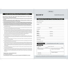 Load image into Gallery viewer, SONY AUDIO +1 Year Extended Warranty-Soundbar Bronze