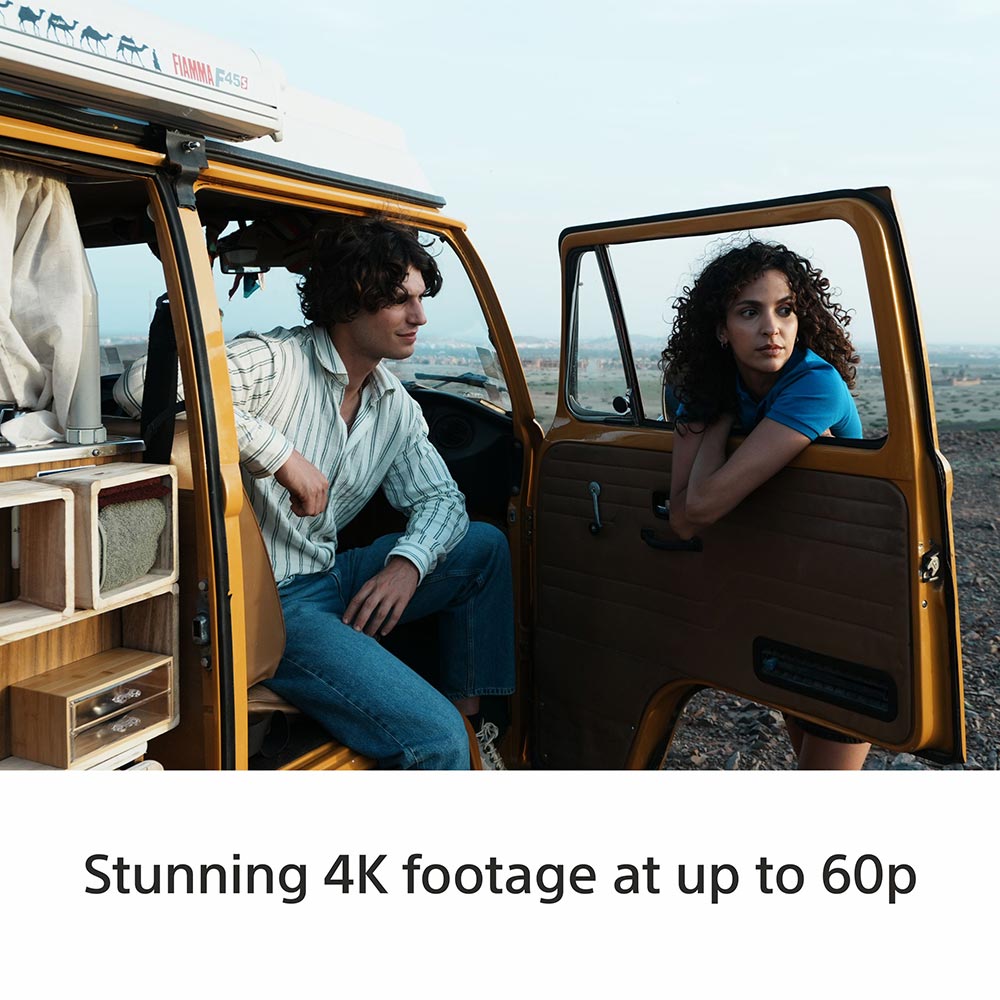 Sony Alpha ZV-E10M2K 26 MP Interchangeable Lens Mirrorless Vlog camera for creators (16-50mm Power Zoom Lens) | APS-C Sensor | 4K 60p with 10bit 4:2:2 recording - (Black)