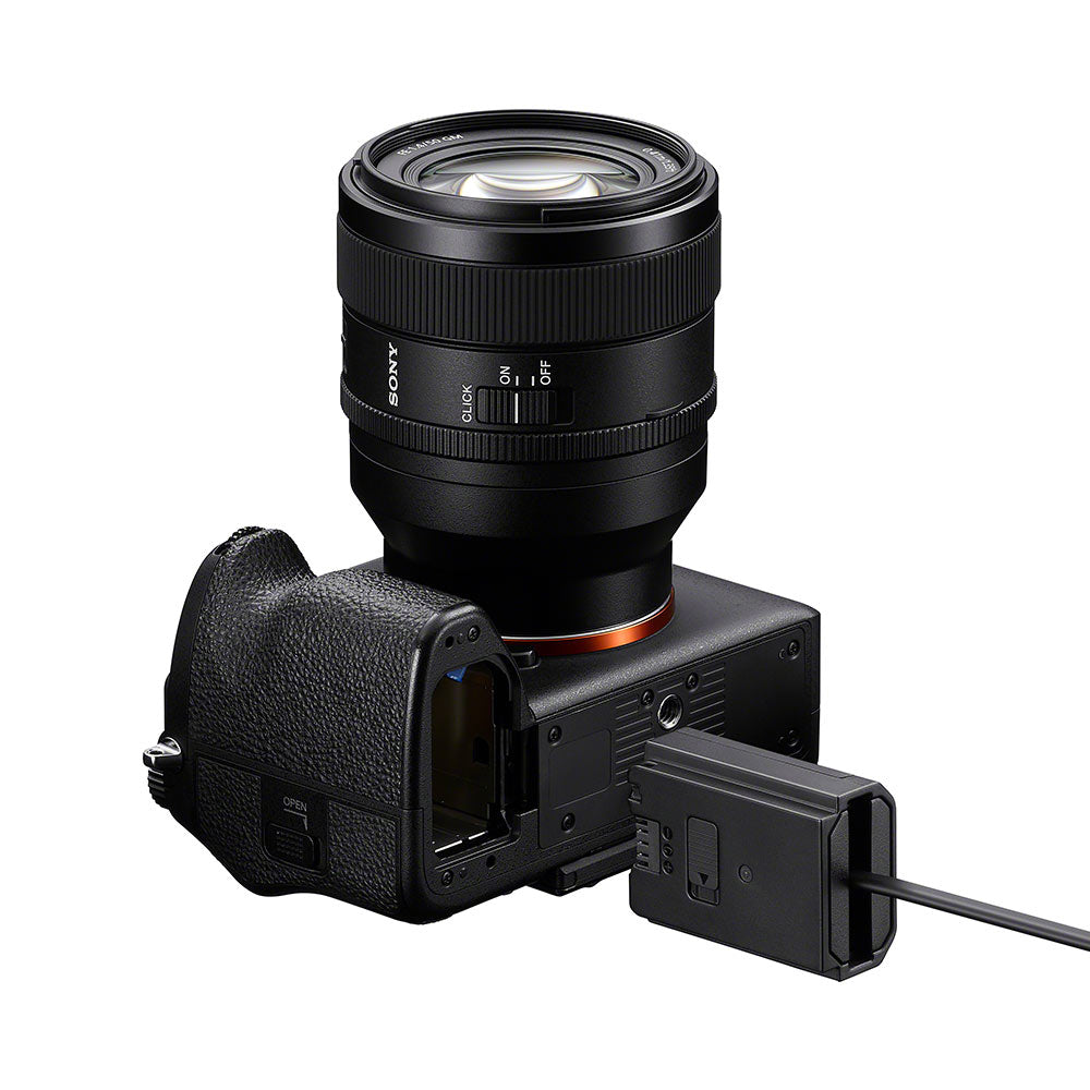 DC-C1 USB PD DC Coupler for Sony NP-FZ100 & NP-FW50 — Lockable Cable with Power Indicator, 1.6m Adjustable Cord for Continuous Camera Power