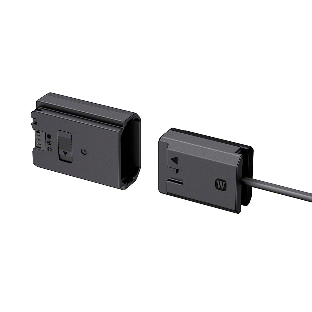 DC-C1 USB PD DC Coupler for Sony NP-FZ100 & NP-FW50 — Lockable Cable with Power Indicator, 1.6m Adjustable Cord for Continuous Camera Power