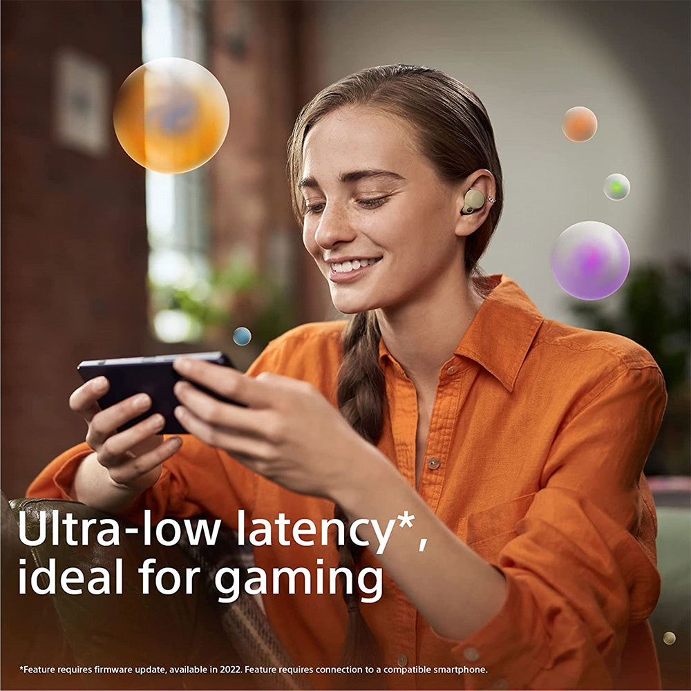 Sony LinkBuds S WF-LS900N Truly Wireless Noise Cancelling Earbuds - Ultra-light for All-day Comfort with Crystal clear call quality - Up to 20 hours battery life with charging case