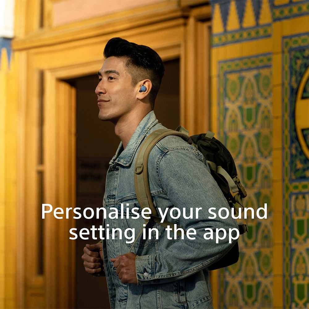 Sony LinkBuds S WF-LS900N Truly Wireless Noise Cancelling Earbuds - Ultra-light for All-day Comfort with Crystal clear call quality - Up to 20 hours battery life with charging case