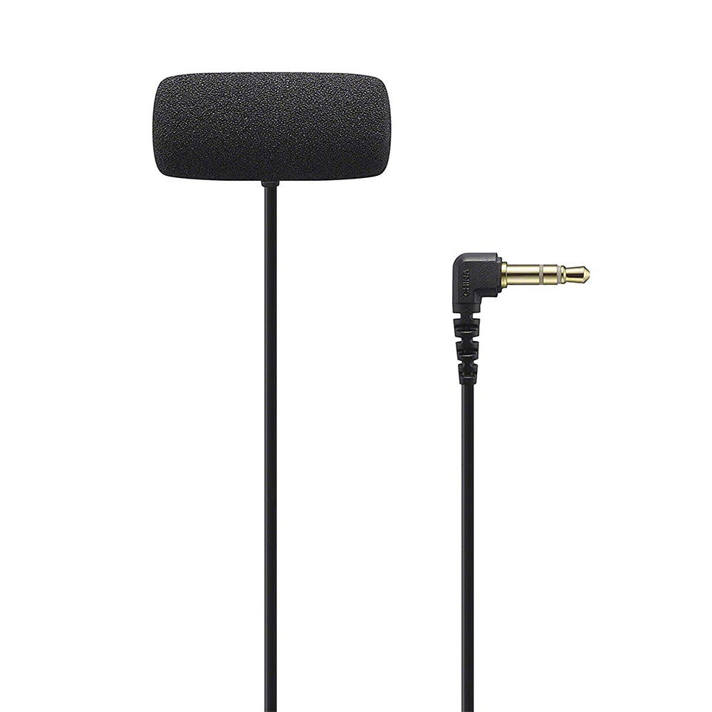 ECM-LV1 Stereo Lavalier Microphone with High-Quality Digital Audio