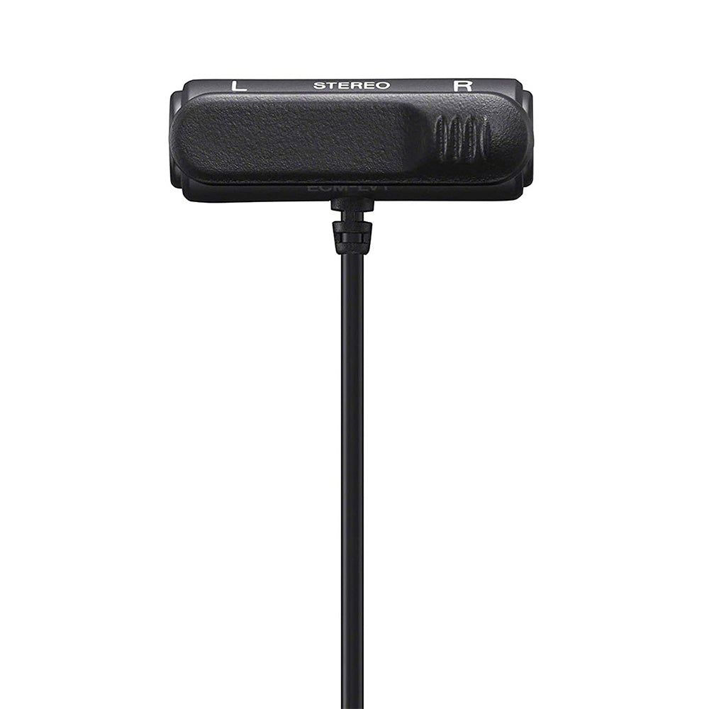 ECM-LV1 Stereo Lavalier Microphone with High-Quality Digital Audio