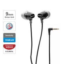 Load image into Gallery viewer, Sony MDR-EX15AP In-Ear Stereo Headphones with Mic