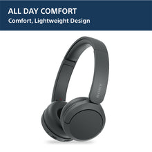Load image into Gallery viewer, Sony WH-CH520, Wireless On-Ear Bluetooth Headphones with Mic, up to 50 Hours Playtime, DSEE Upscale, Multipoint Connectivity/Dual Pairing & Voice Assistant Support for Mobile Phones