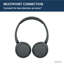 Load image into Gallery viewer, Sony WH-CH520, Wireless On-Ear Bluetooth Headphones with Mic, up to 50 Hours Playtime, DSEE Upscale, Multipoint Connectivity/Dual Pairing & Voice Assistant Support for Mobile Phones