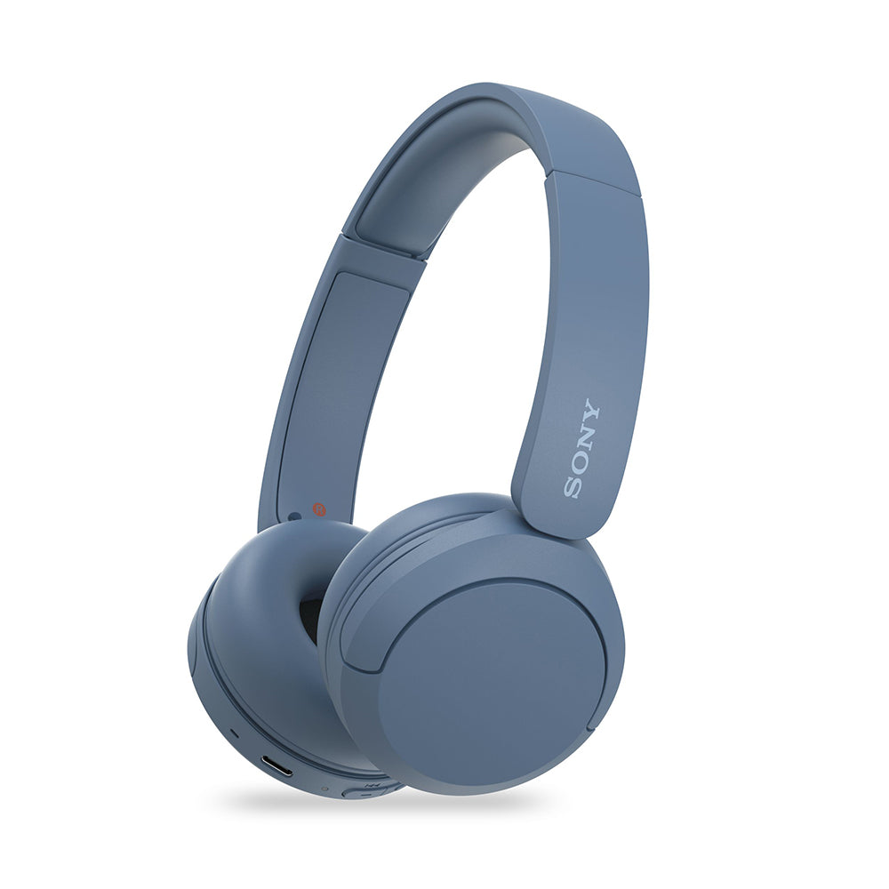 Sony WH-CH520, Wireless On-Ear Bluetooth Headphones with Mic, up to 50 Hours Playtime, DSEE Upscale, Multipoint Connectivity/Dual Pairing & Voice Assistant Support for Mobile Phones