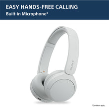 Load image into Gallery viewer, Sony WH-CH520, Wireless On-Ear Bluetooth Headphones with Mic, up to 50 Hours Playtime, DSEE Upscale, Multipoint Connectivity/Dual Pairing & Voice Assistant Support for Mobile Phones