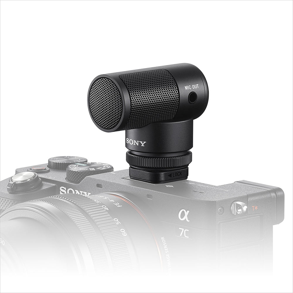 Sony ECM-G1  Shotgun Microphone, Super-Cardioid, Compact with High-Quality Sound