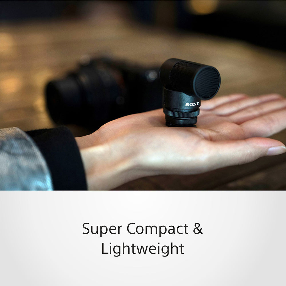 Sony ECM-G1  Shotgun Microphone, Super-Cardioid, Compact with High-Quality Sound