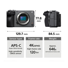 Load image into Gallery viewer, Sony Cinema Line FX30 (ILME-FX30) with XLR Handle | Super 35 | Compact camera for Filmmaking | 4K120P | S-Cinetone | Dual Base ISO