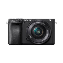 Load image into Gallery viewer, Sony Alpha 6400 E-mount camera with APS-C sensor (ILCE-6400L) | 24.2 MP Mirrorless Camera, 11 FPS, 4K/30p, with a 16-50mm Power Zoom lens.