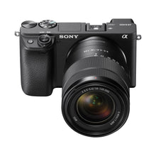 Load image into Gallery viewer, Sony Alpha 6400 E-mount Camera with APS-C Sensor (ILCE-6400M) | 24.2 MP Mirrorless Camera, 11 FPS, 4K/30p with a 18-135mm Power Zoom lens.