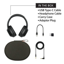 Load image into Gallery viewer, Sony WH-1000XM4 Industry Leading Wireless Noise Cancellation Bluetooth Over Ear Headphones with Mic for Phone Calls, 30 Hours Battery Life, Quick Charge, AUX, Touch Control and Voice Control
