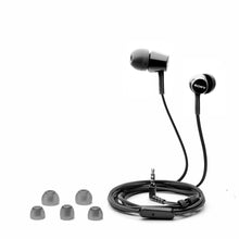 Load image into Gallery viewer, Sony MDR-EX155AP in-Ear Headphones with Mic and Tangle Free Cable (Black)