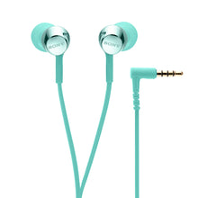 Load image into Gallery viewer, Sony MDR-EX155AP Wired In-Ear Headphones with Tangle Free Cable, Headset with Mic for Phone Calls