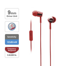 Load image into Gallery viewer, Sony MDR-EX155AP Wired In-Ear Headphones with Tangle Free Cable, Headset with Mic for Phone Calls