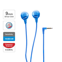 Load image into Gallery viewer, Sony MDR-EX15AP In-Ear Stereo Headphones with Mic