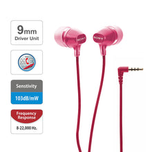Load image into Gallery viewer, Sony MDR-EX15AP In-Ear Stereo Headphones with Mic