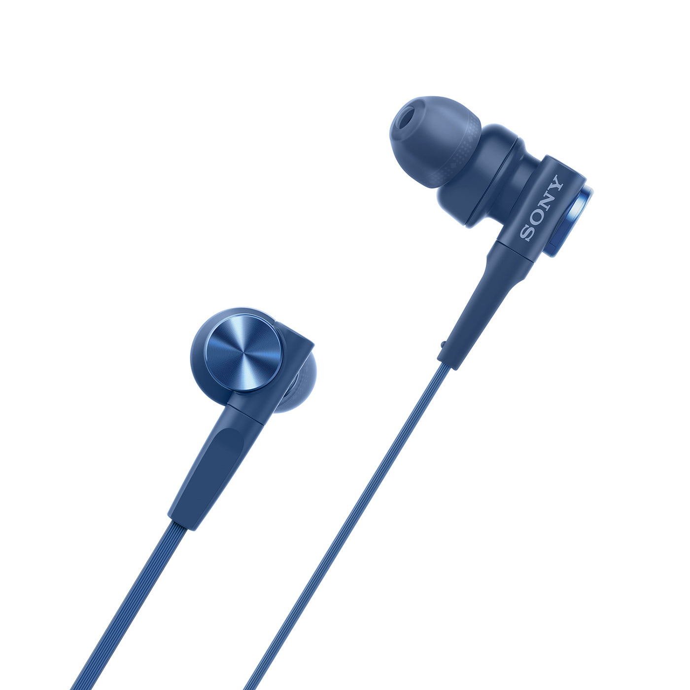 Sony MDR-XB55AP in-Ear Extra Bass Headphones with Mic and Tangle Free Cable