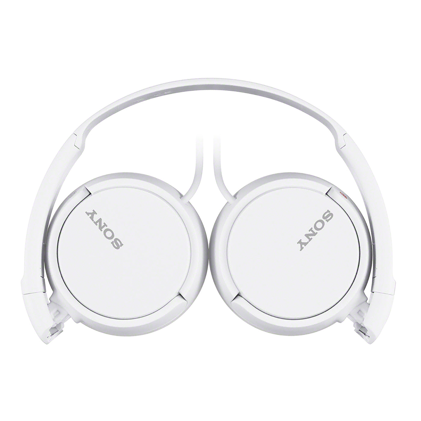 Sony MDR-ZX110AP On-Ear Stereo Headphones with Mic and Tangle Free Cable