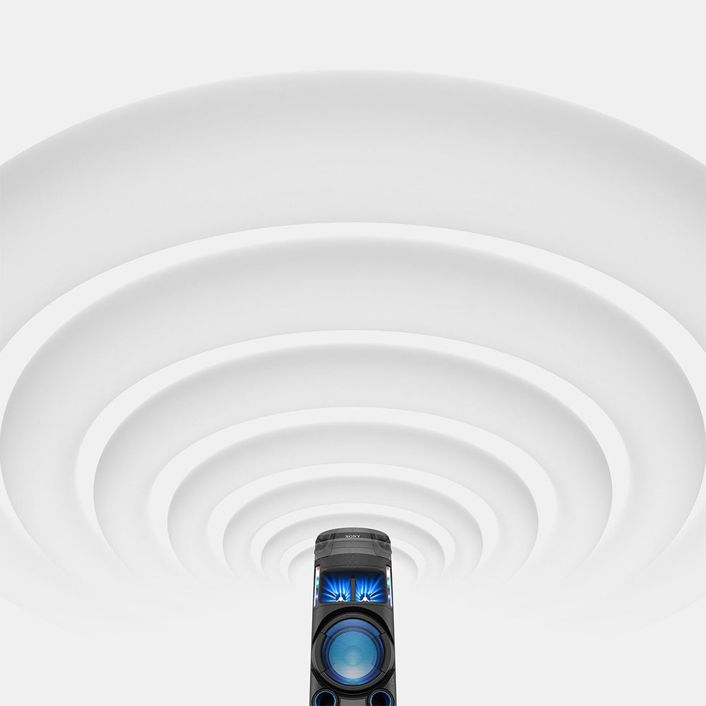 Sony MHC-V43D High Power Audio System with Bluetooth Technology(Karaoke ,Gesture Control, Party Light)