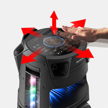 Load image into Gallery viewer, Sony MHC-V73D High Power Audio System with Bluetooth Technology(Karaoke,Gesture Control, Party Light, Taiko)