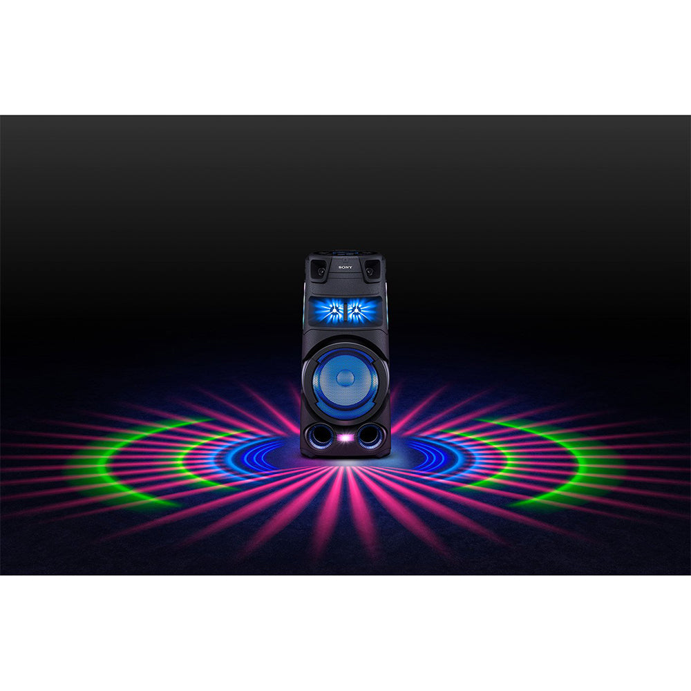 Sony MHC-V73D High Power Audio System with Bluetooth Technology(Karaoke,Gesture Control, Party Light, Taiko)