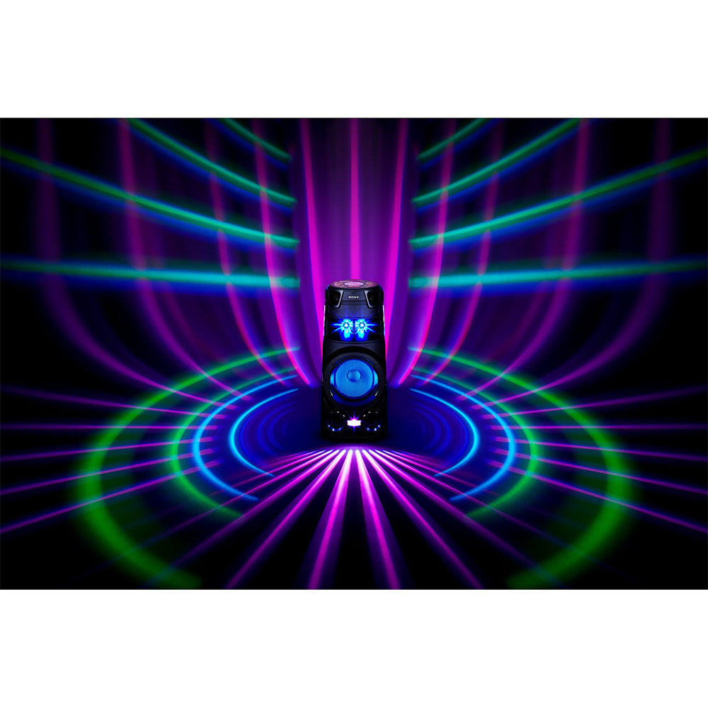 Sony MHC-V73D High Power Audio System with Bluetooth Technology(Karaoke,Gesture Control, Party Light, Taiko)