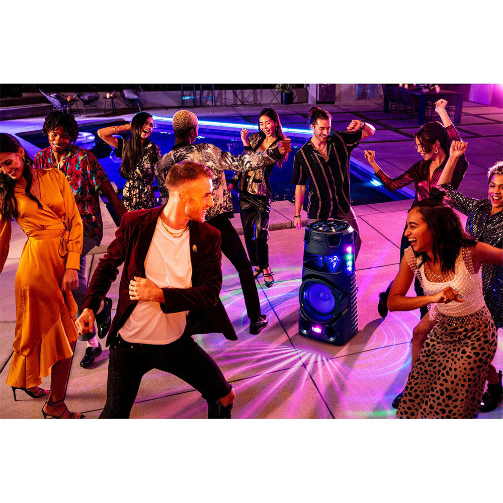 Sony MHC-V73D High Power Audio System with Bluetooth Technology(Karaoke,Gesture Control, Party Light, Taiko)