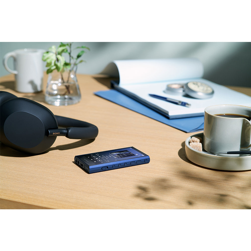 Sony NW-A306 32GB Walkman Hi-Res Portable Digital Music Player with Android 12.0, 3.6" Touch Screen, S-Master Hx, DSEE-Hx, Wi-Fi & Bluetooth and USB Type-C - Black