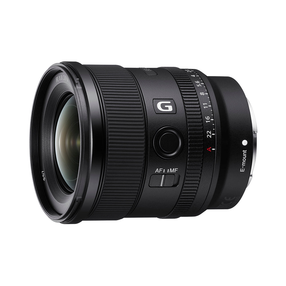 Sony FE 20mm F1.8 G (SEL20F18G) E-Mount Full-Frame, Ultra-wide-angle G Lens