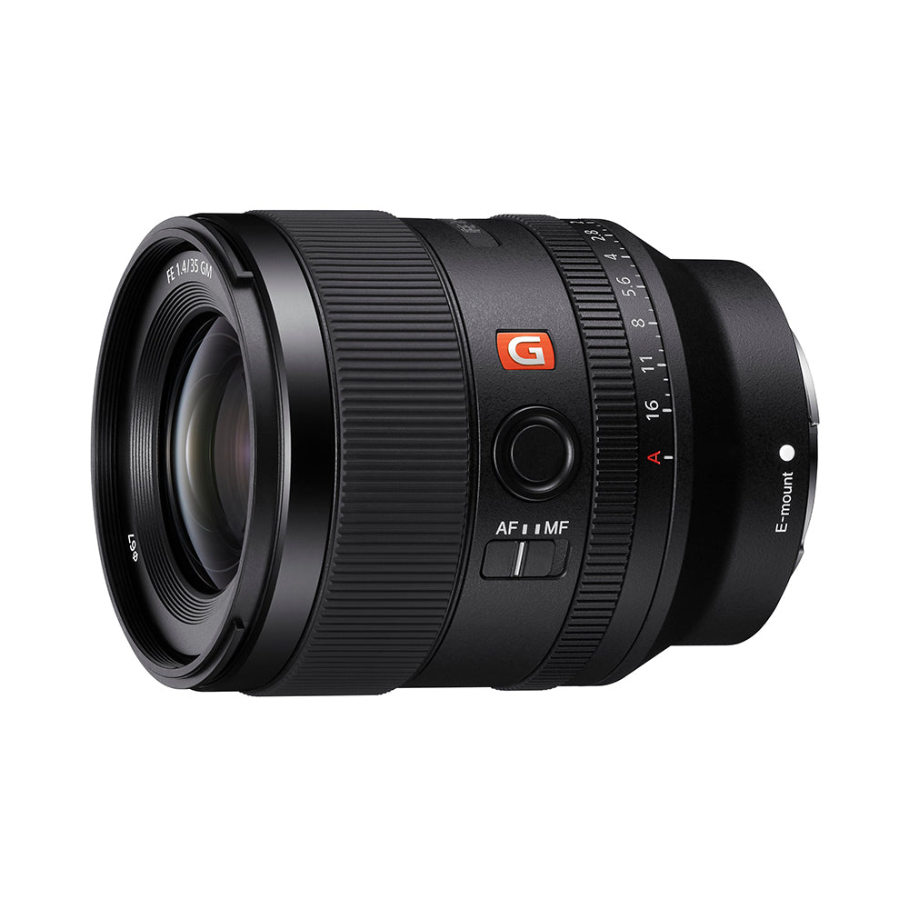 Sony FE 35mm F1.4 GM (SEL35F14GM) E-Mount Full-Frame, Wide-angle Prime G Master Lens