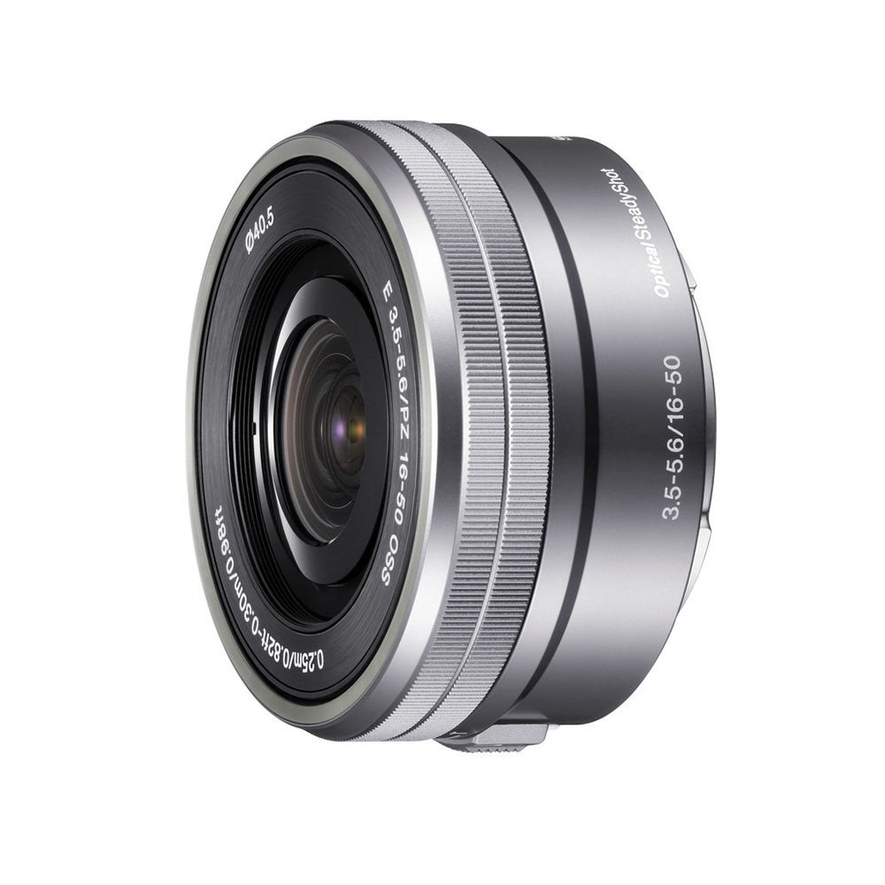 Sony E PZ 16-50 mm F3.5-5.6 OSS (SELP1650) E-Mount APS-C, Standard Zoom Lens