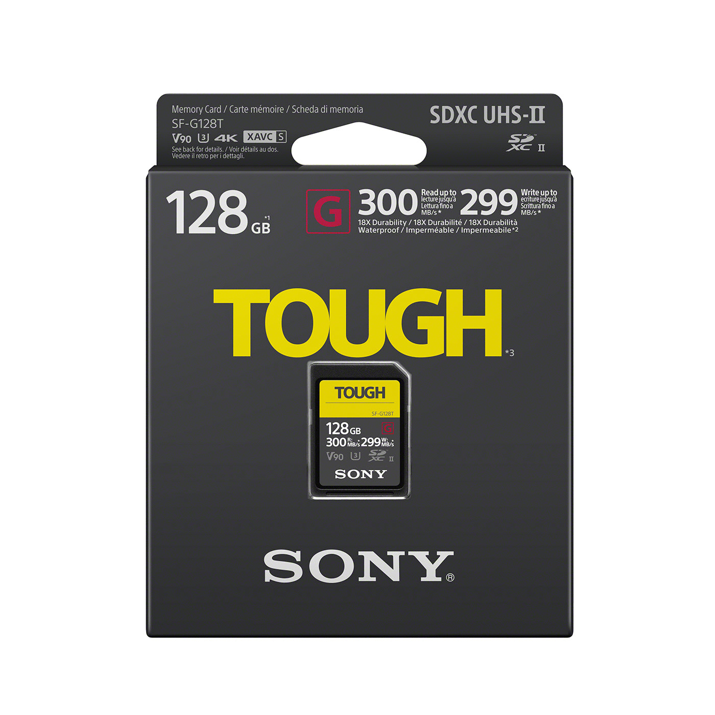 SF-G Series UHS-II SD 128GB Memory Card