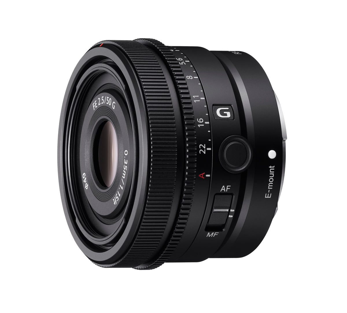 Sony FE 50mm F2.5 G (SEL50F25G) E-Mount Full-Frame, Standard 