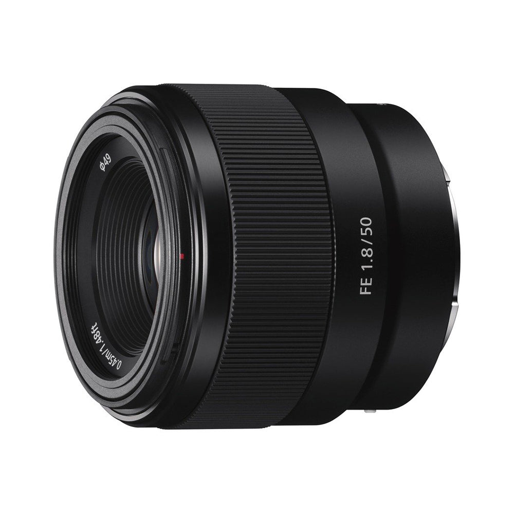 Sony FE 50mm F1.8 (SEL50F18F) E-Mount Full-frame, Large Aperture 50mm Prime Lens
