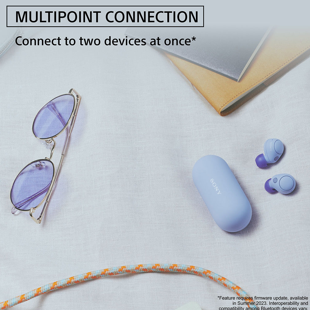 Sony WF-C700N Bluetooth Lightest Truly Wireless Noise Cancellation In Ear Earbuds, 360 RA, Multipoint Connection, 10 Mins Super Quick Charge, 20hrs Batt Life, IPX4 Ratings, Fast Pair, App Support