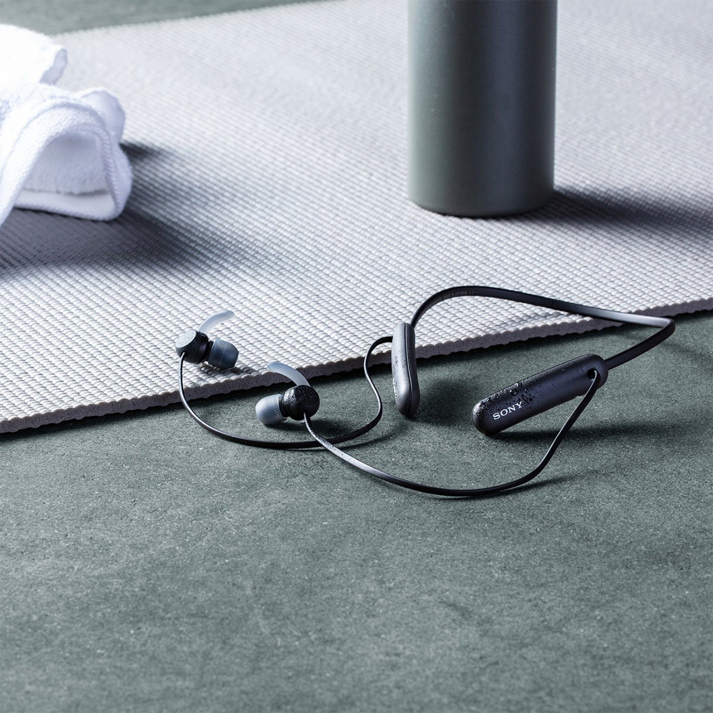 Sony WI-SP510 Wireless Sports Extra Bass Headphones with Splash proof, 15 Hrs battery life